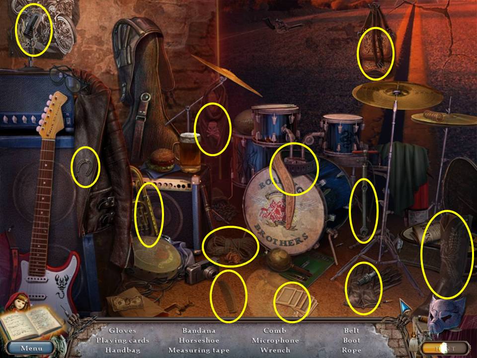 Bar Hidden Object Area