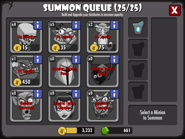 Dungeon Keeper Minions