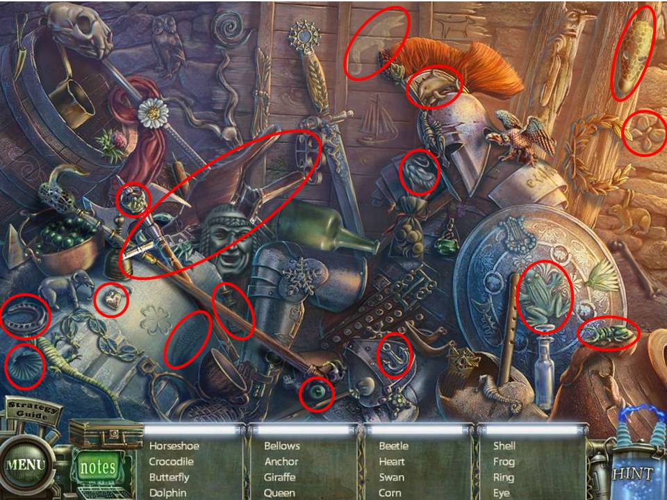 Balcony Hidden Object Area