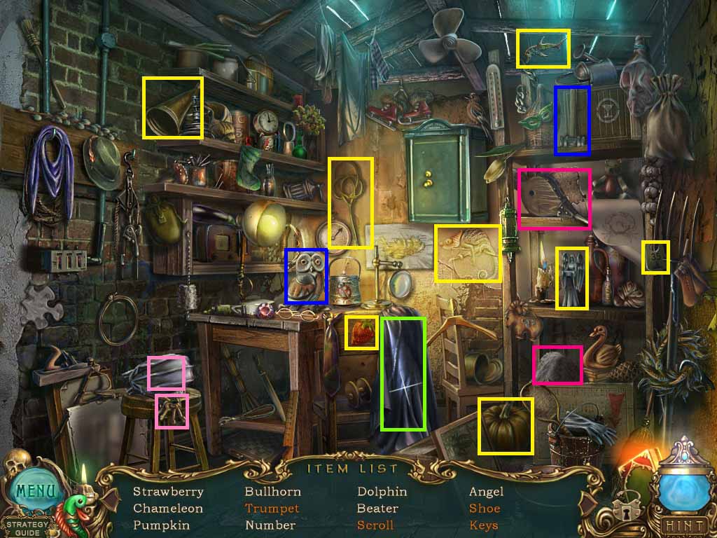 Hidden Object Scene 1